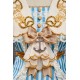 Twin Bears Antique Navy Bear Top Skirt Paneled OP and Sets(2nd Pre-Order/2 Colours/Full Payment Without Shipping)